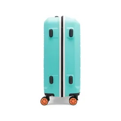 Средний жесткий чемодан Lasocki WAL-M-04TURQUOISE-04 бирюзовый