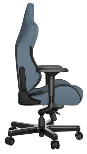 Fotel Anda Seat T-Pro 2 XL Gamingowy do 200kg Tkanina Niebieski