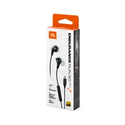 Słuchawki przewodowe JBL Endurance Run 3C USB-C Dokanałowe Mikrofon Czarno-szary