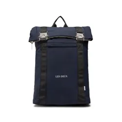 Les Deux timp Ripstop Rolltop Rucsac LDM940022 întuneric Bleumarin / Alb 460201