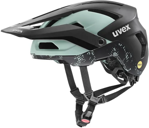 Kask rowerowy UVEX Renegade Czarno-zielony MTB (rozmiar 54-58) MIPS
