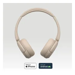 Беспроводные наушники Sony WH-CH520 Over-Ear Bluetooth 5.2 кремовый