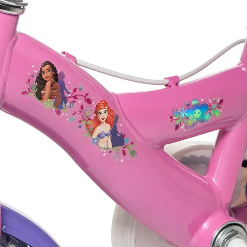 Rower dziecięcy HUFFY Disney Princess 12 cali dla dziewczynki Różowy