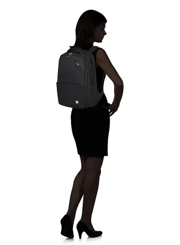 Женский рюкзак для ноутбука Samsonite Workationist 15,6 + CLOTHES COMP-black