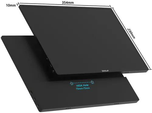 Monitor ZEUSLAP P16 Plus 16" 1920x1200px IPS 180Hz 3 ms