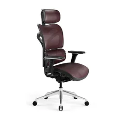 Fotel DIABLO CHAIRS V-Commander Czarno-burgundowy