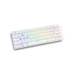 Klawiatura mechaniczna Savio Whiteout - Outemu Blue