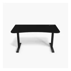 Biurko Arozzi Arena Medium Pure Black 140cm Czarny