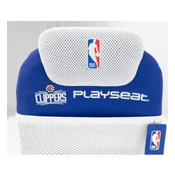 Fotel Playseat Champ NBA-LA Clippers Gamingowy do 122kg Tkanina Niebiesko-biały