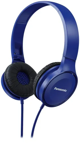 Słuchawki przewodowe Panasonic RP-HF100ME-A Nauszne Mikrofon Niebieski