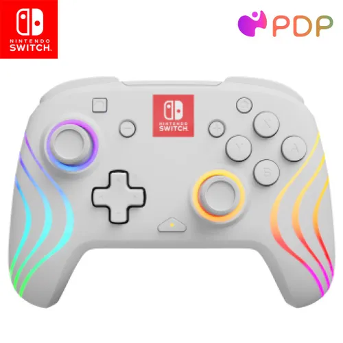 PDP Afterglow Wave Pad для Nintendo Switch-беспроводной-белый