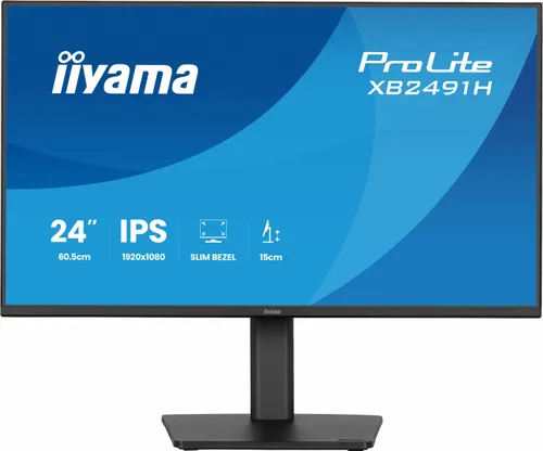 Monitor IIYAMA ProLite XB2491H-B1 23.8" 1920x1080px IPS 120Hz 1 ms [MPRT]