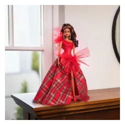 Mattel Lalka Barbie Holiday brunetka