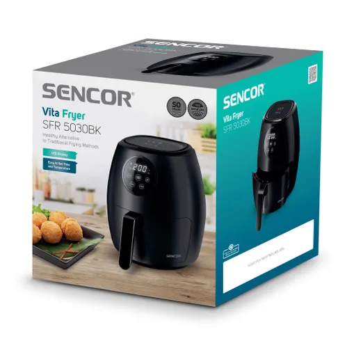 Аэрогриль Sencor SFR 5030BK 1300w 3.5 l