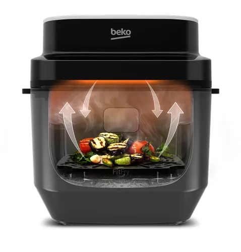 Air Fryer Frytkownica beztłuszczowa BEKO FRL 5474 B 7l z gotowaniem na parze