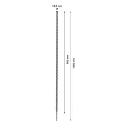 Wiertło udarowe 18x950x1000mm Bosch EXPERT SDS plus-7X