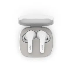 Słuchawki bezprzewodowe Belkin SoundForm Flow Dokanałowe Bluetooth 5.2 Biały