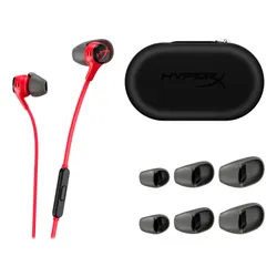 HyperX Cloud Earbuds II czerwony