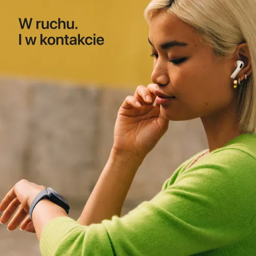 Apple Watch SE 3gen GPS 44mm koperta z aluminium (północ) + pasek sportowy rozmiar M/L (północ) 2025