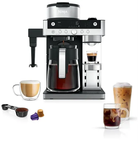 Ekspres NINJA Shark CFN803EU Czarno-stalowy