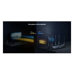 Router MERCUSYS MR37BE 2.4 / 5 GHz (DualBand), Wi-Fi Mesh