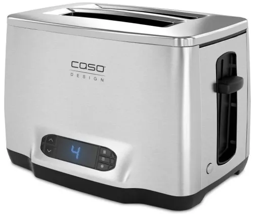 Toster Caso Germany Inox2 Ruszt do bułek Rozmrażanie 1050W