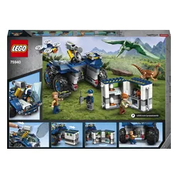 Конструктор Lego Jurassic World галлимим и птеранодон: побег (75940)