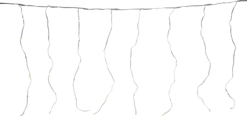 Kurtyna dekoracyjna CHRISTMAS DECORATION 232135 120 LED Sieciowe 3 m Biały