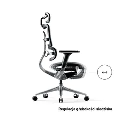 Fotel DIABLO CHAIRS V-Master Czarno-szary