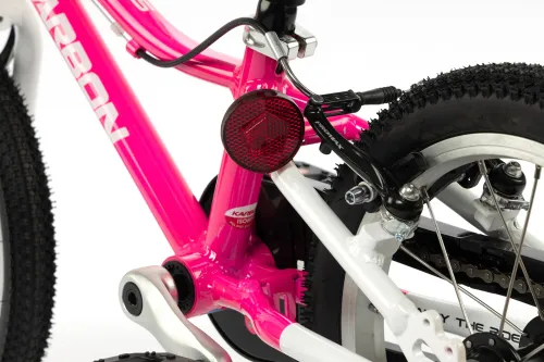 Rower dziecięcy KARBON Superlight 14 cali dla dziewczynki Różowy