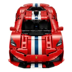 LEGO TECHNIC 42235 Samochód Ferrari 488 Pista, zestaw klocków 9+