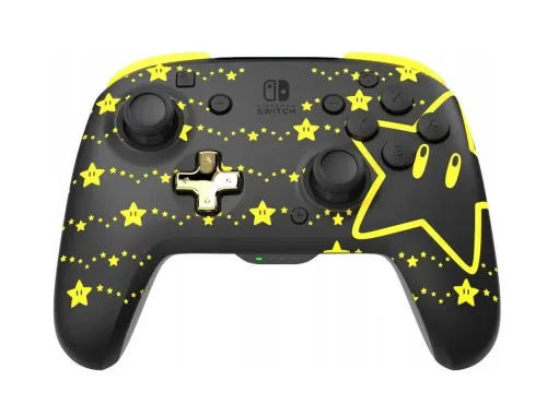 Pad PDP Rematch Glow in the Dark Super Star do Nintendo Switch Bezprzewodowy