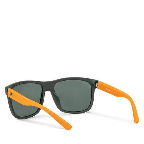 Okulary przeciwsłoneczne Emporio Armani 0EA4182U 50586R Matte Green - Rozmiar (EU) 57