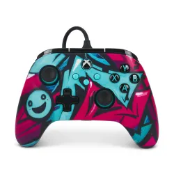 Pad PowerA przewodowy do Xbox Series X/S, Xbox One, PC wild style