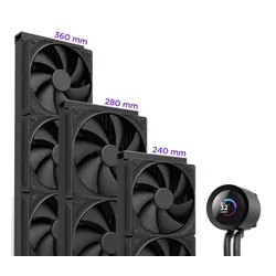 Chłodzenie wodne NZXT Kraken Plus 360 Czarny