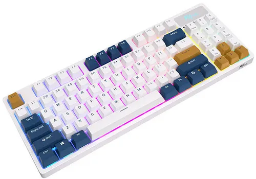 Klawiatura ROYAL KLUDGE RK89 RGB Lemon Switch Biały