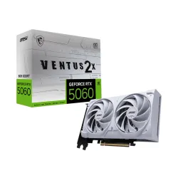 Karta graficzna MSI GeForce RTX 5060 Ventus 2X OC White 8GB GDDR7 128bit DLSS 4