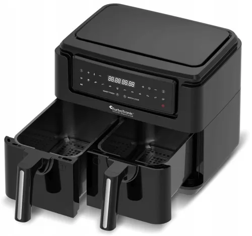 Air Fryer Frytkownica beztłuszczowa TURBOTRONIC TT-AF118 7.6l z podwójnym koszem