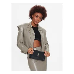 Geanta Patrizia Pepe 8b0069 / L001 K118 negru / aur deschis