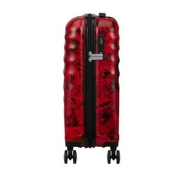 Walizka kabinowa American Tourister Wavebreaker Disney - Mickey comics red