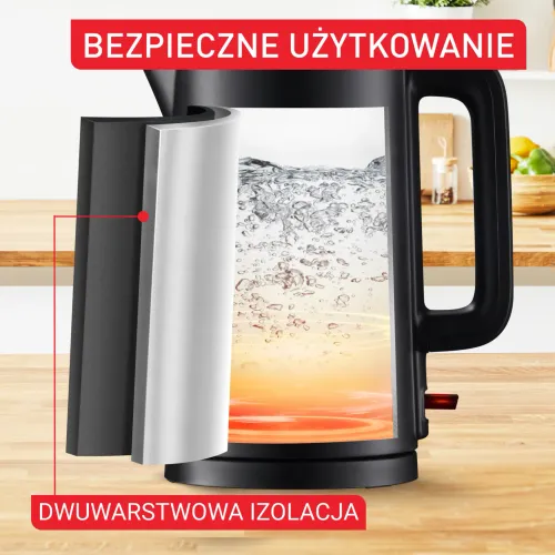 Czajnik Tefal Thermo Protect KO1408 1,5l 1500W