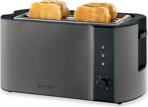 Severin AT 9341 Toster automatyczny ciemny inox-stal nierdzewna