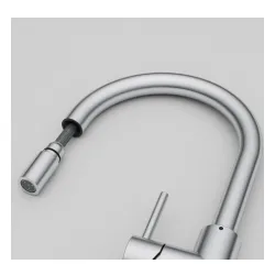 Bateria Franke Smart Glenda J pull-out Stal szlachetna