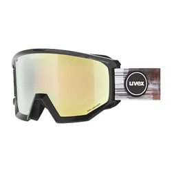 Gogle Uvex Athletic CV Black Shiny SL/Gold-Orange 2024