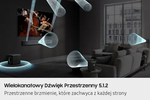 Soundbar SAMSUNG HW-QS750F EN Czarny