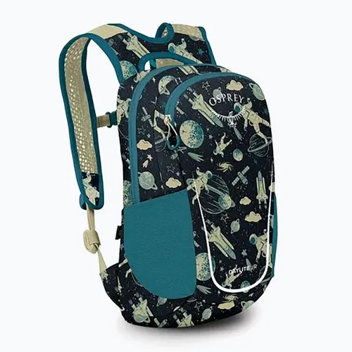 Plecak dziecięcy Osprey Daylite Jr - space travel print / antique blue