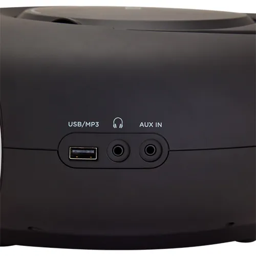 Radioodtwarzacz Aiwa Boombox BBTU-400SL Bluetooth Srebrny