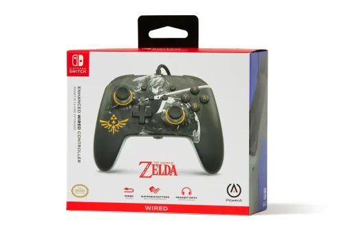 Геймпад PowerA Enhanced Zelda Battle Ready Link к Nintenк Switch Проводной