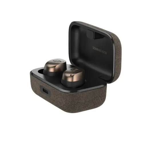 Słuchawki bezprzewodowe Sennheiser MOMENTUM True Wireless 4 Dokanałowe Bluetooth 5.4 Czarno-złoty