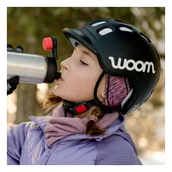 Kask rowerowy dziecięcy woom Kids black